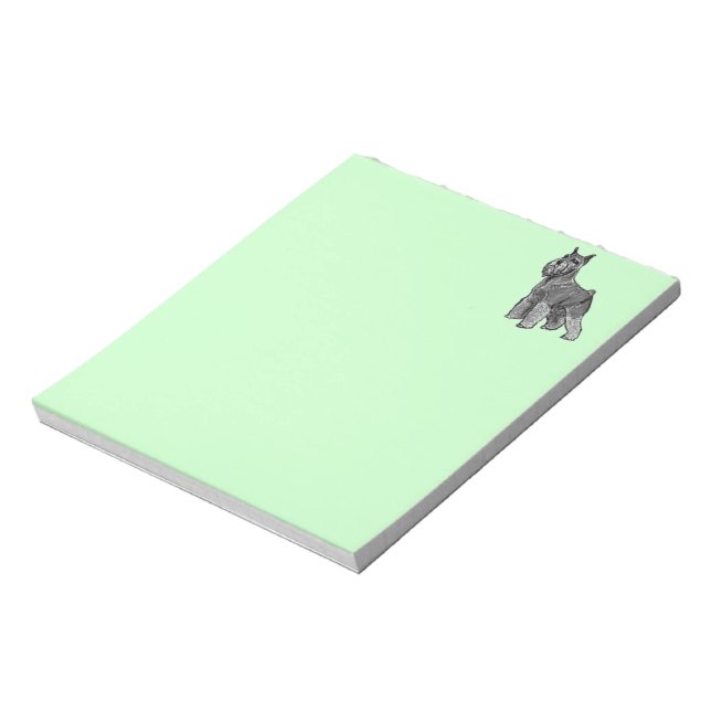Bloc-note Schnauzer (Tourné)