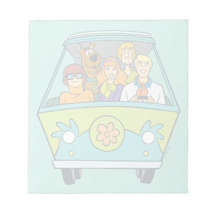 Bloc-note Scooby-Doo & Gang Mystery Machine