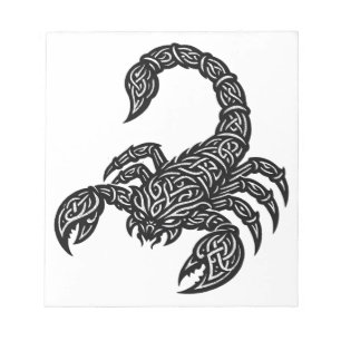 Bloc-note Scorpion Sigil du Scorpion — Encre Mythique du Zod