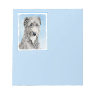 Bloc-note Scottish Deerhound Peinture - Cute Original Chien