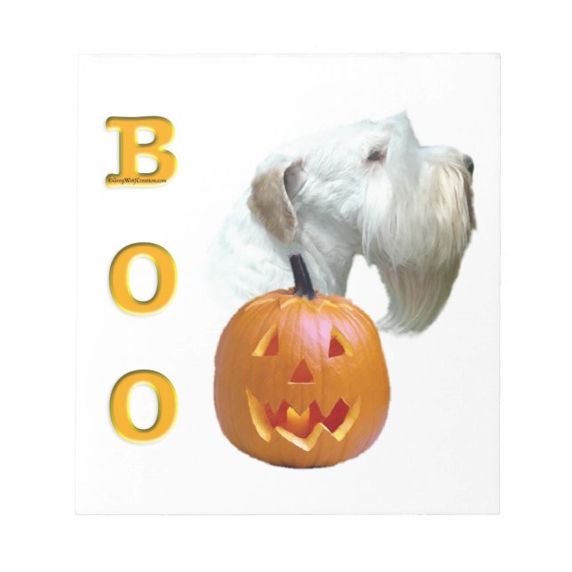 Bloc-note Sealyham Terrier Boo (Devant)
