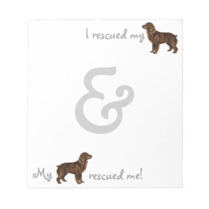 Bloc-note Secourir Boykin Spaniel