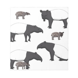 Bloc-note Sélection de Schabrackentapir