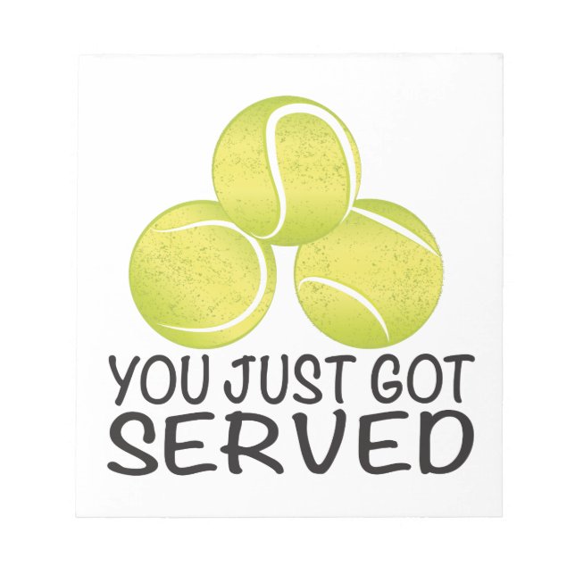 Bloc-note Servi (Devant)