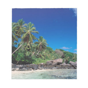 Bloc-note Seychelles, Mahe Island, Anse Royale Beach. 2