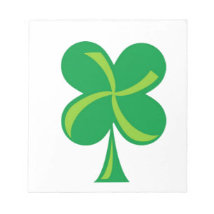 Bloc-note Shamrock vert
