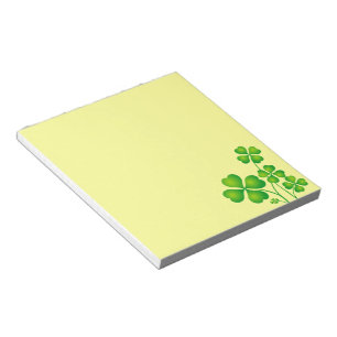 Bloc-note Shamrocks brillants