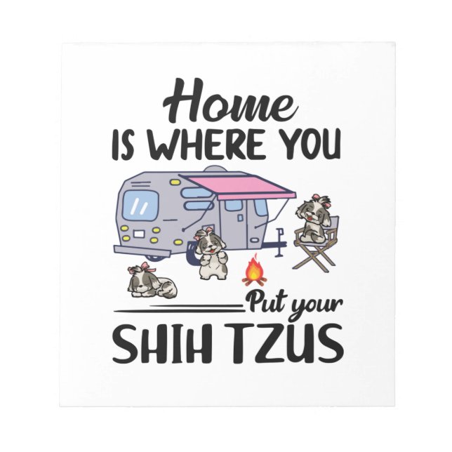 Bloc-note Shih Tzus (Devant)