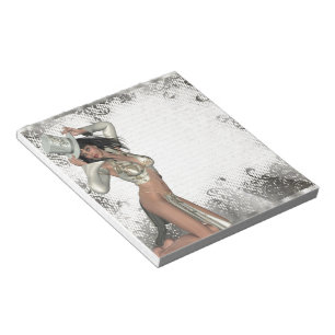 Bloc-note Shogirl en argent