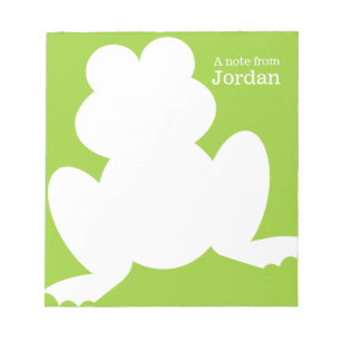 Bloc-note Silhouette de Frog