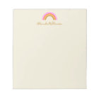 Simple Cute Retro Rainbow Nom de script personnali