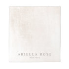 Simple élégant brossé Marbre blanc professionnel