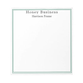 Bloc-note Simple Honey Farm Business  