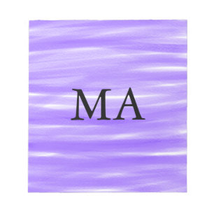 Bloc-note Simple monogramme ajouter votre nom lettre man min