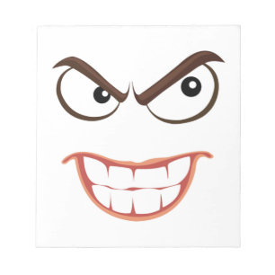 BLOC-NOTE SINISTER FACE