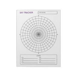 Bloc-note Sky Tracker