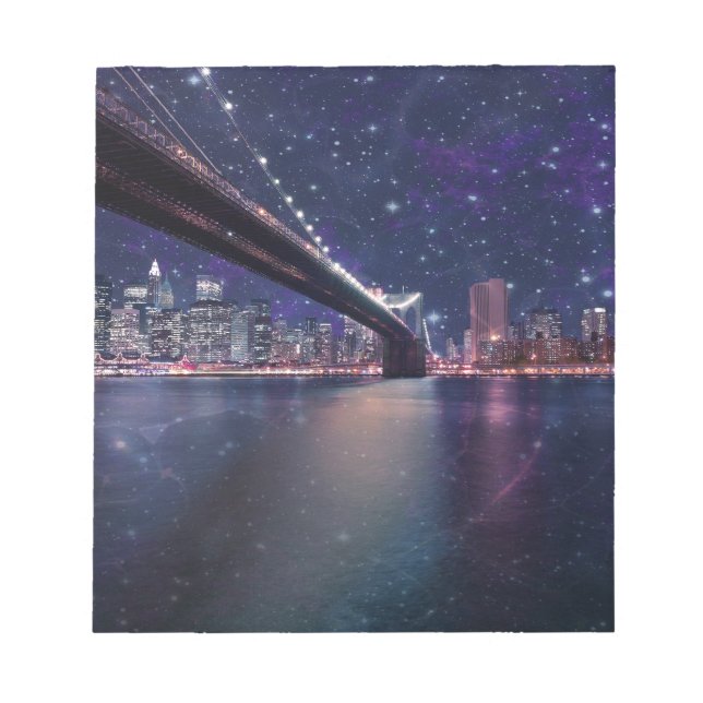 Bloc-note Skyline Spacey Manhattan (Devant)