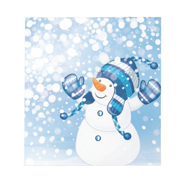 Bloc-note Snowman (Devant)