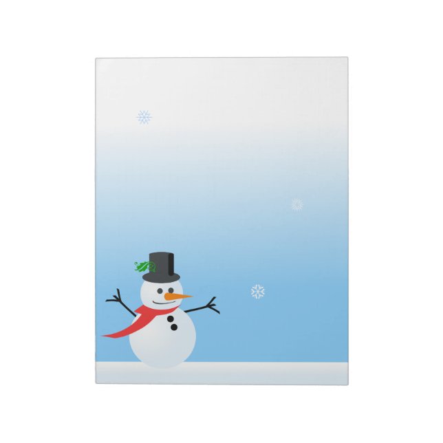 Bloc-note Snowman (Tourné)