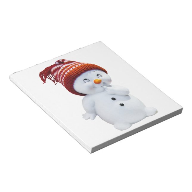 BLOC-NOTE SNOWMAN JOUEUR (Incliné)