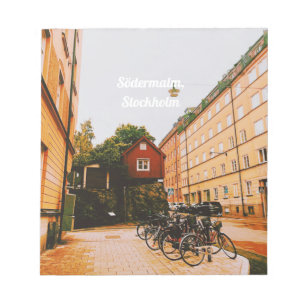 Bloc-note Södermalm, Stockholm, Suède