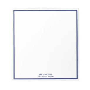 Bloc-note Solace Mind® Respire profondément