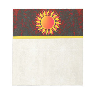 Bloc-note Soleil