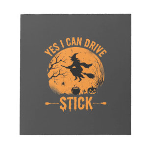 Bloc-note Sorcière d'Halloween Drive Stick Graphique_1