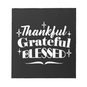 Bloc-note Sparkling Thanksgiving Devis Holiday Design