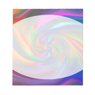 Bloc-note Spirales Arrière - plans Abstraites Soft II