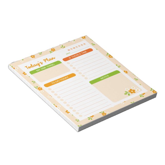 Bloc-note Spring Floral Bouquets Daily Planner (Incliné)