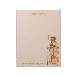 Bloc-note St. John the Baptist (RLS 06) 8,5 po x 11 po