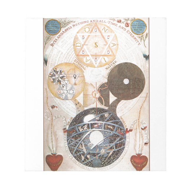 Bloc-note Star occulte de David (Devant)