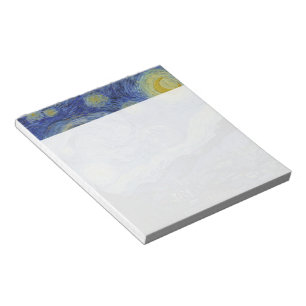Bloc-note Starry Night Vincent van Gogh