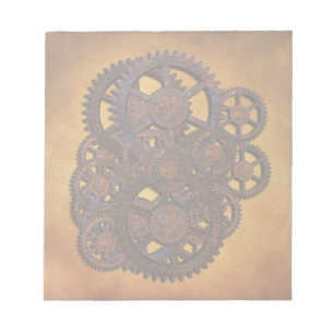 Bloc-note Steampunk Rusty