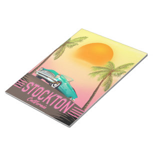 Bloc-note Stockton Californie États-Unis