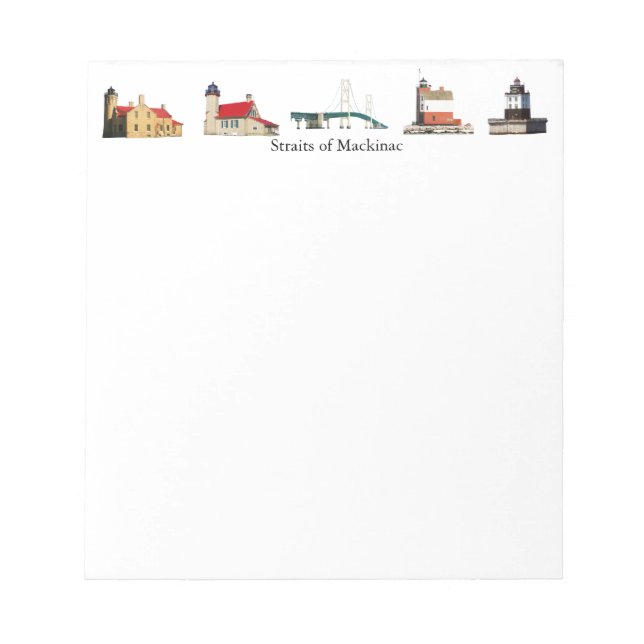 Bloc-note Straits de Mackinac notepad (Devant)