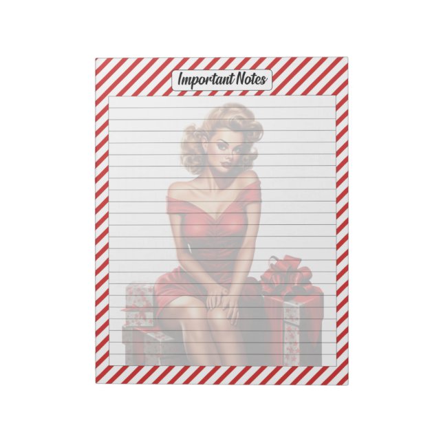 Bloc-note Sucre de canne Noël (Tourné)