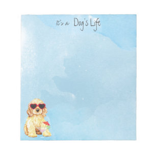 Bloc-note Summer Cocker Spaniel