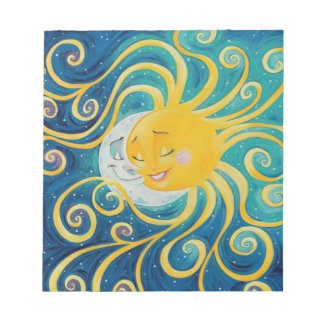 Bloc-note Sun Moon