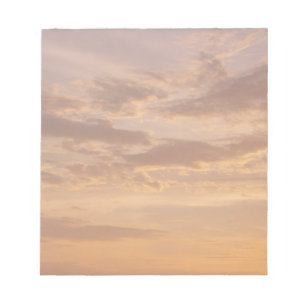 Bloc-note Sunset Clouds II Pastel Nature Abstraite