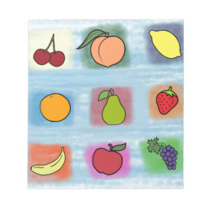 Bloc-note Surprise des fruits