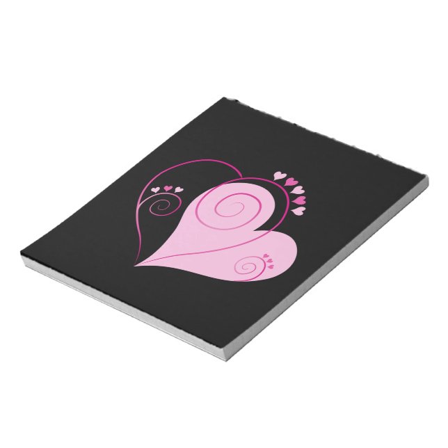 Bloc-note Sweet Cute Happy Valentine Love Hearts (Tourné)
