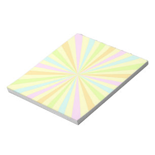 Bloc-note Sweet Pastels Spinning Wheel Burst