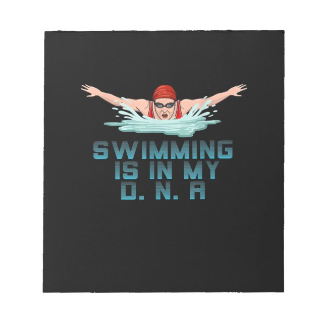 Bloc-note Swimming Is (Devant)