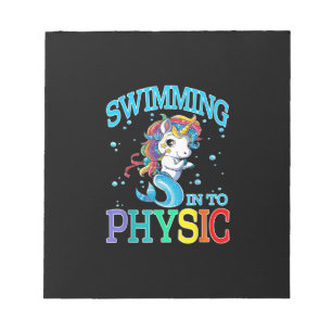 Bloc-note T-shirt Mermaid en licorne physique