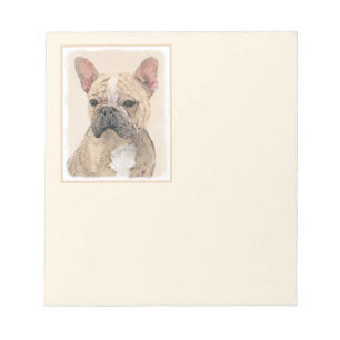 Bloc-note Tableau Français Bulldog (Sable) - Joli Original D
