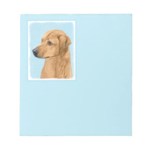Bloc-note Tableau Rhodesian Ridgeback - Art Chien original