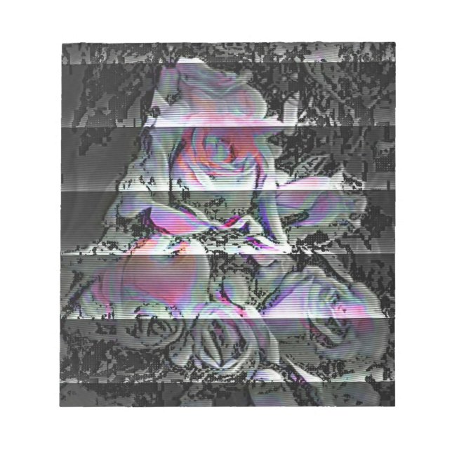 Bloc-note Techno Bouquet (Devant)