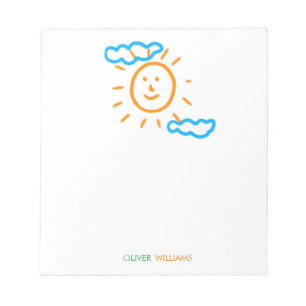 Bloc-note Télécharger des enfants Dessiner Transformer des e